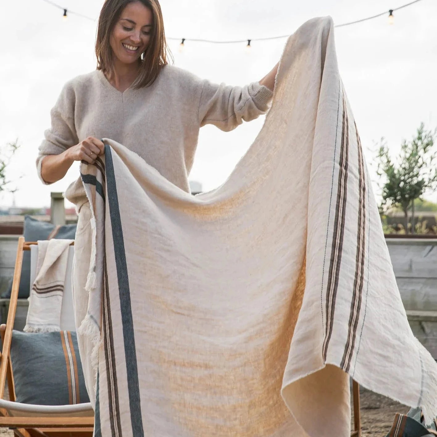 Tinos Fouta Throw