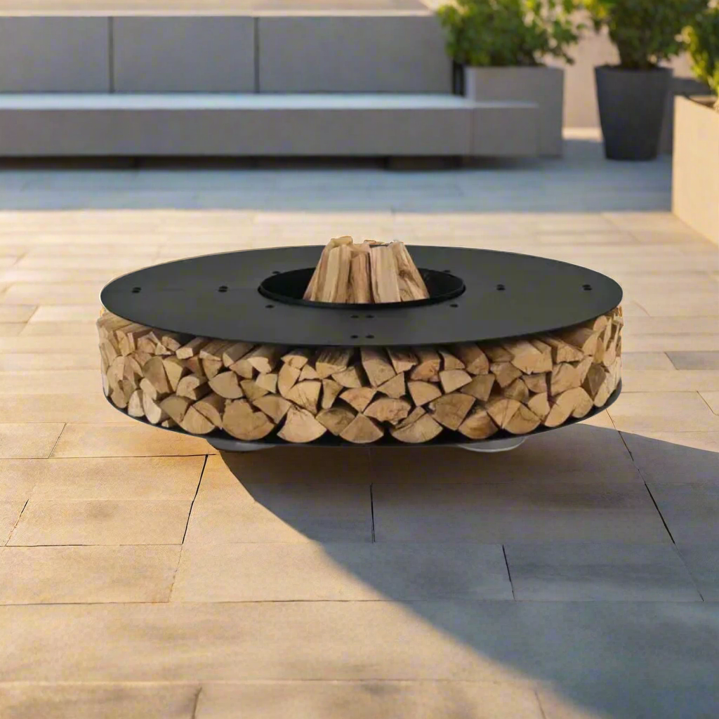 Round Fire Pit Table