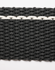 Charcoal with Pearl Stripe Doormat