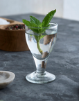 Pebbled Footed Shot Glasses - Set of 4