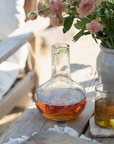 Hand-Etched Blown Carafe Set