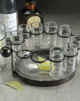 Agave Ten Shot Tequila Set with Ice Bucket