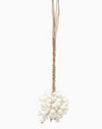 The Kai Tassel - White