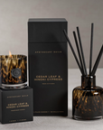 Apothecary Guild Opal Glass Reed Diffuser in Gift Box - Cedar Leaf & Hinoki Cypress