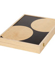 Negative Dot Tabletop Backgammon Set