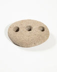 Candleholder Rock 3 Holes Natural