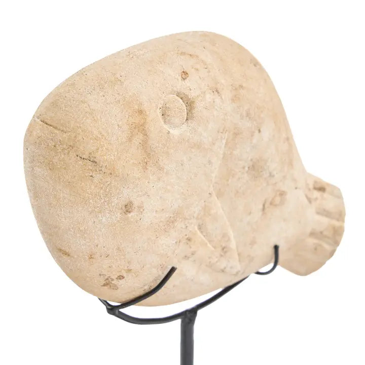 The Fish Stone On Stand