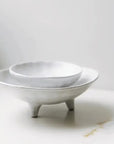 Footed Ceramic Display Bowl