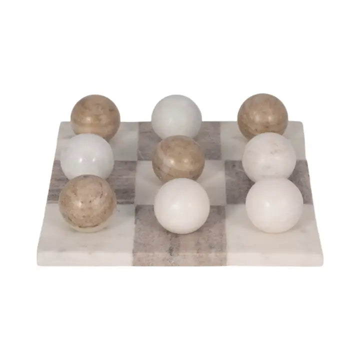 Marble Table Top Tic-Tac-Toe