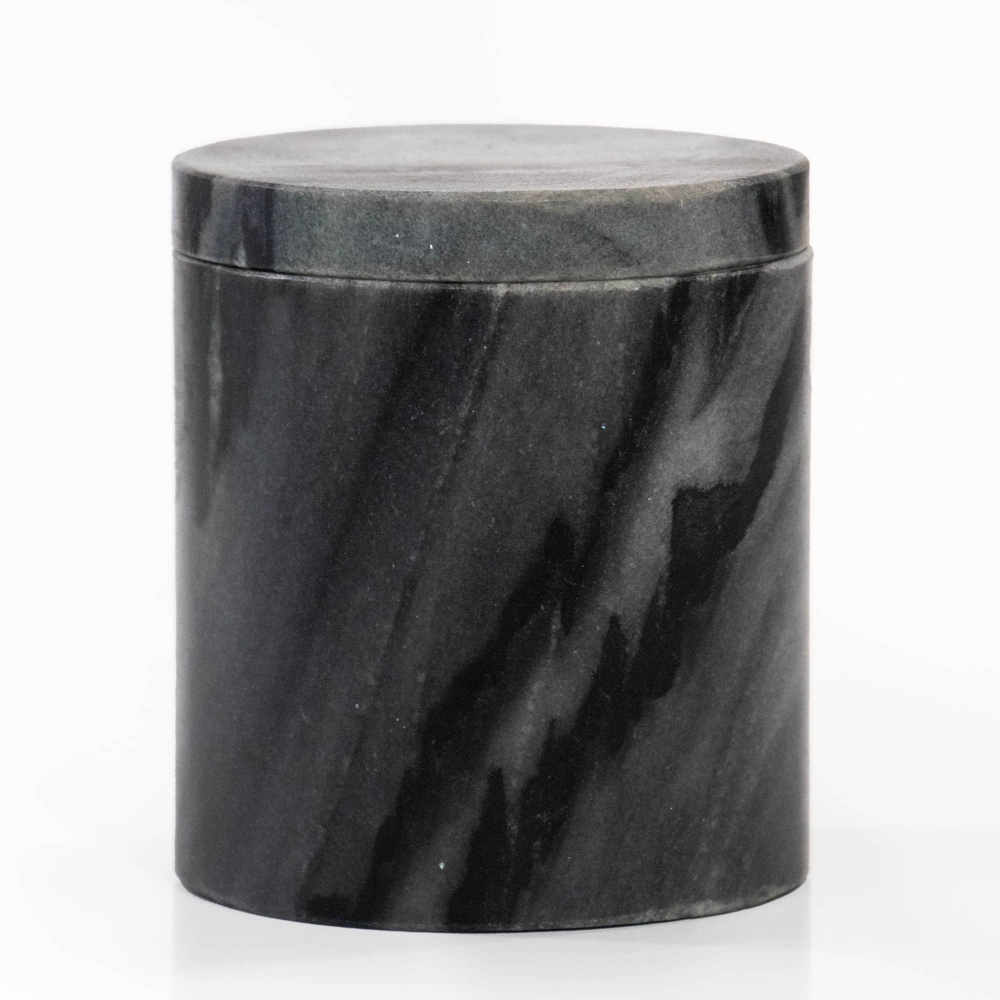 Palo Santo Scented Black Marble Candle