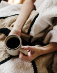 Coffee + Crema // Handwoven Blanket