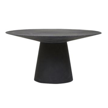 Livorno Outdoor Round Small Dining Table - Grey Speckle