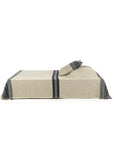 Black House Stripe Coverlet
