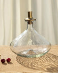 Pebbled Decanter Wide