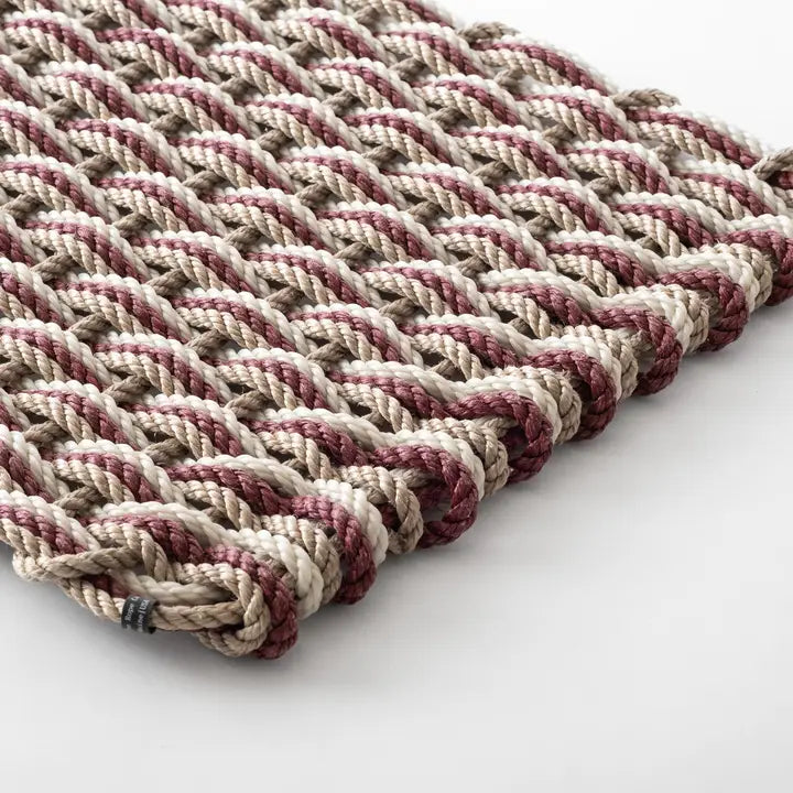 Sand + Pomegranate + Oyster Doormat