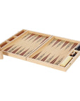 Blocks Mustard Tabletop Backgammon Set