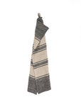 The Linen Smudge Kitchen Towel - Natural Black
