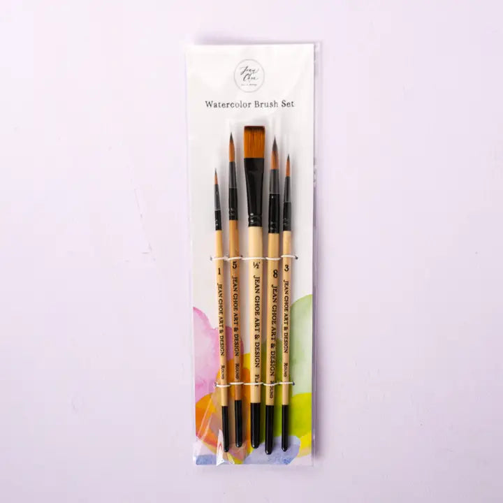 Watercolor Brush Set of 5