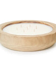 Paulownia Wood Round Candle