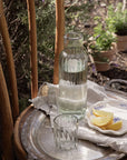 Fluted Tall Carafe Set