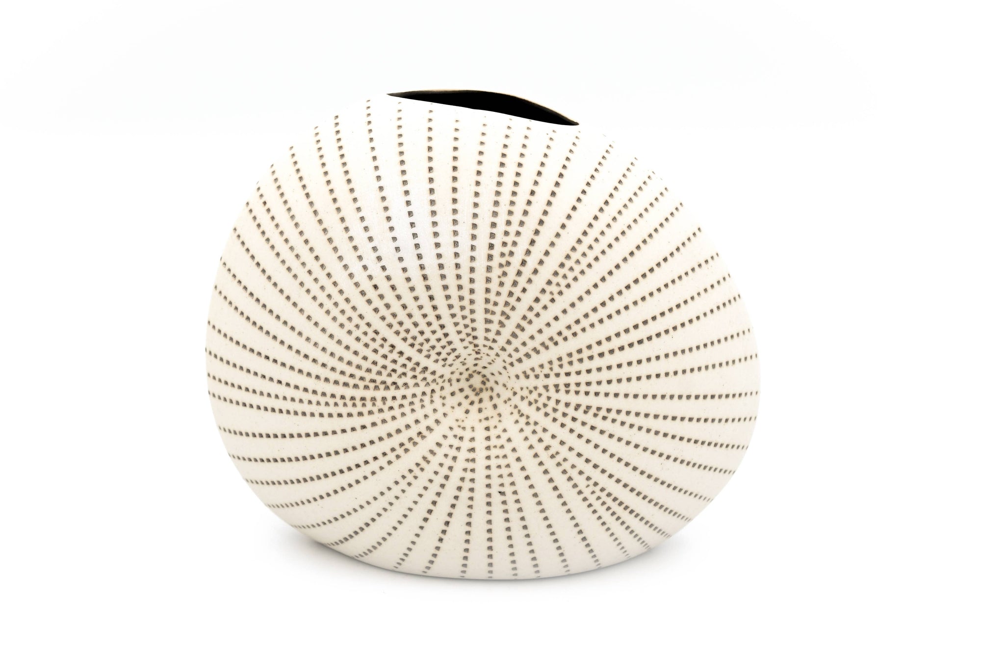 Diva Round Mini Handcrafted Porcelain Bud Vase