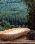 Paulownia Wood Tray Candle