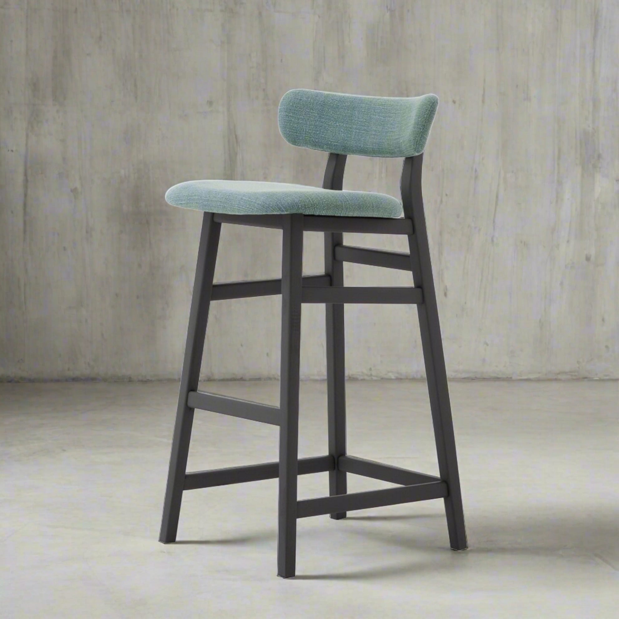 Brick 228 Barstool in Walnut