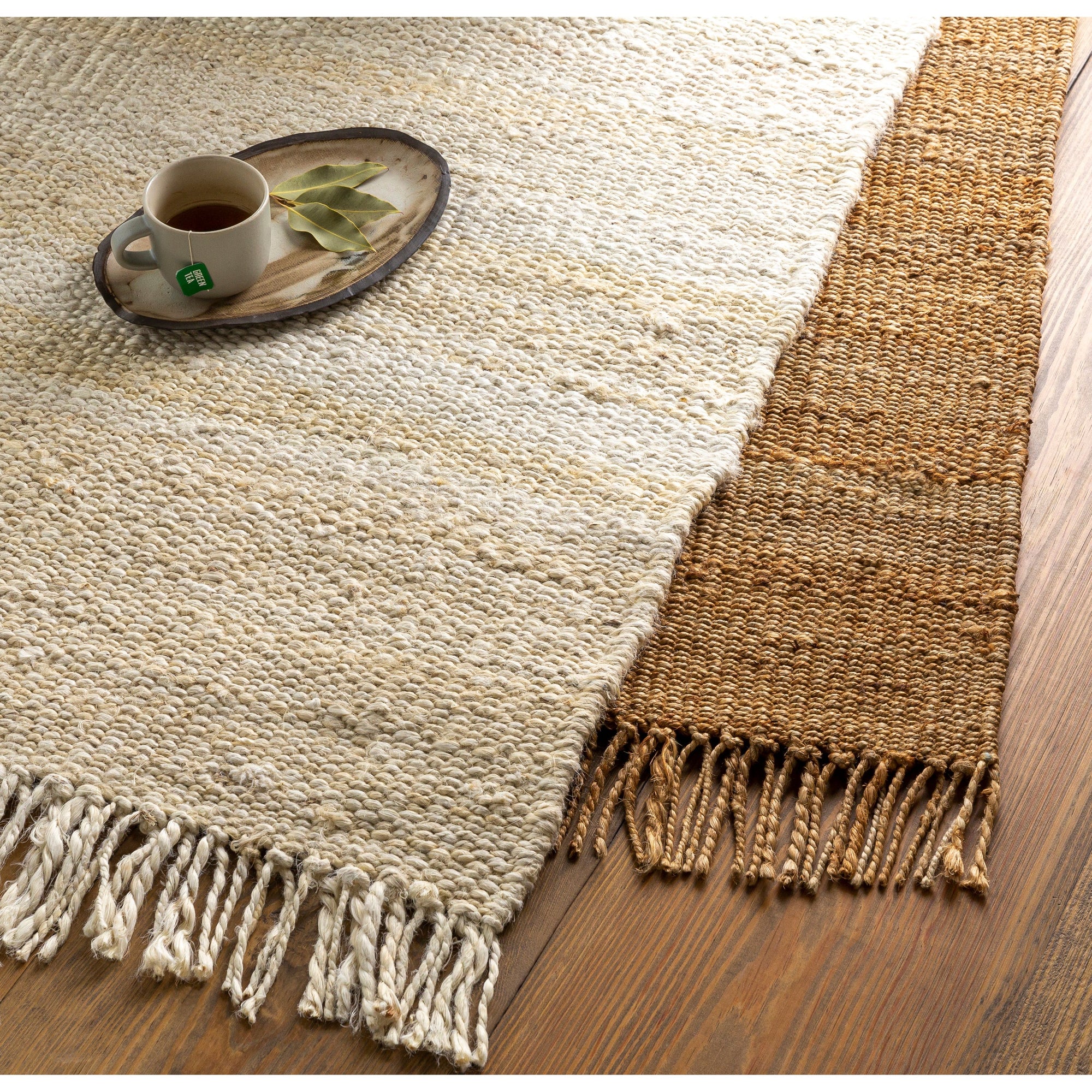 Jute Bleached Rug – Malibu Market Design