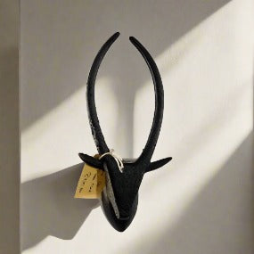 Black Metal Spring Buck Hook