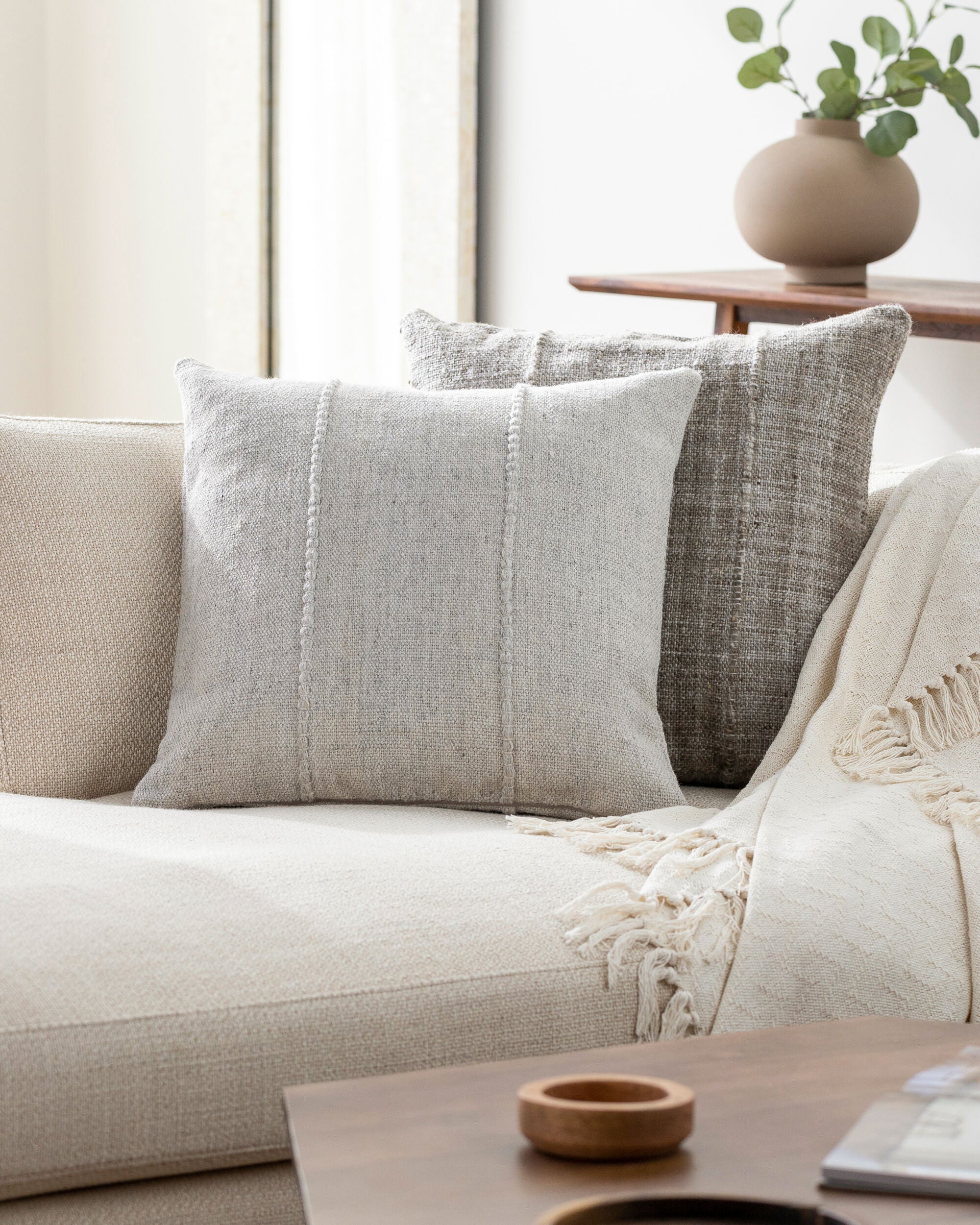 Mudcloth Outdoor Pillow