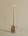 Travertine Candle Holder