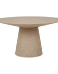 Livorno Outdoor Round Small Dining Table - Grey Speckle