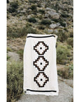 Tres Cruces (Crema) // Handwoven Blanket