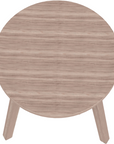 Gray 45 Side Table with Drawer in Bleached Oak