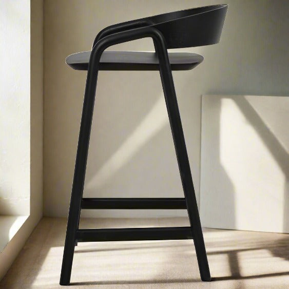 Tolv Inlay Barstool in Natural or Black