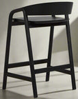 Tolv Inlay Barstool in Natural or Black