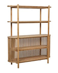 Tully Bookcase in Natural Teak