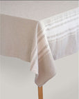 Contemporary Stone Stripe Tablecloth