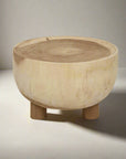 Woodland Drum  Side Table