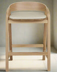 Tolv Inlay Barstool in Natural or Black