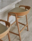 Tolv Inlay Barstool in Natural or Black